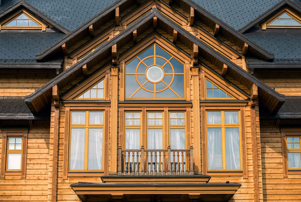 Двухстворчатые деревянные окна в Пензе